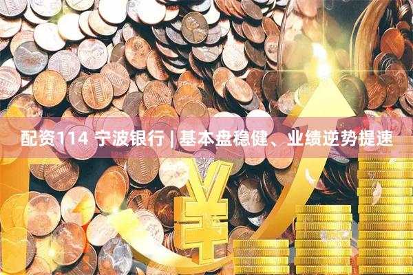 配资114 宁波银行 | 基本盘稳健、业绩逆势提速
